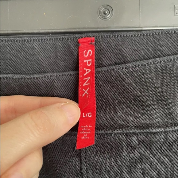 Spanx size large black jeans women’s - Picture 4 of 5
